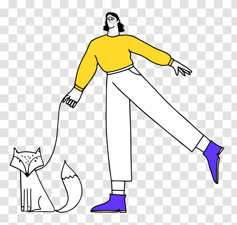 Walking The Fox Transparent PNG