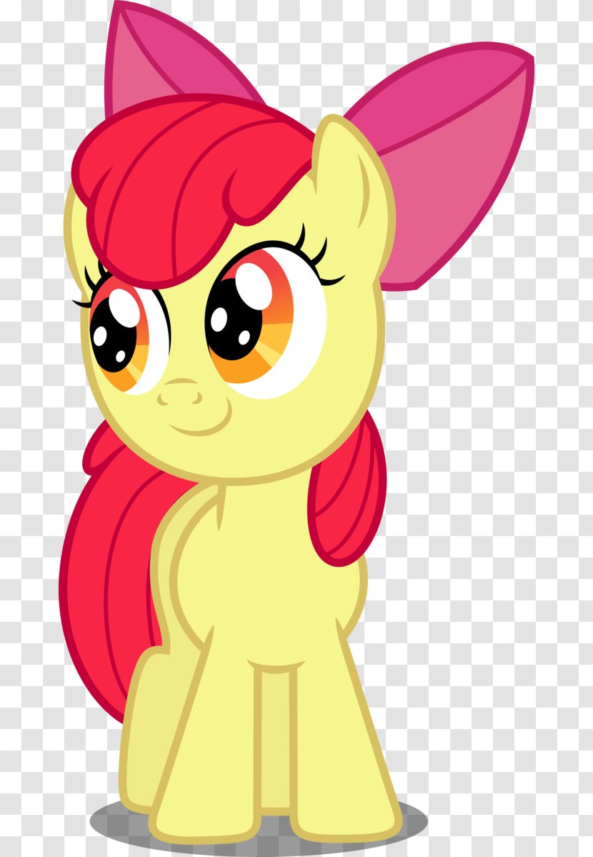 Apple Bloom DeviantArt Pony - Cartoon - Flower Transparent PNG