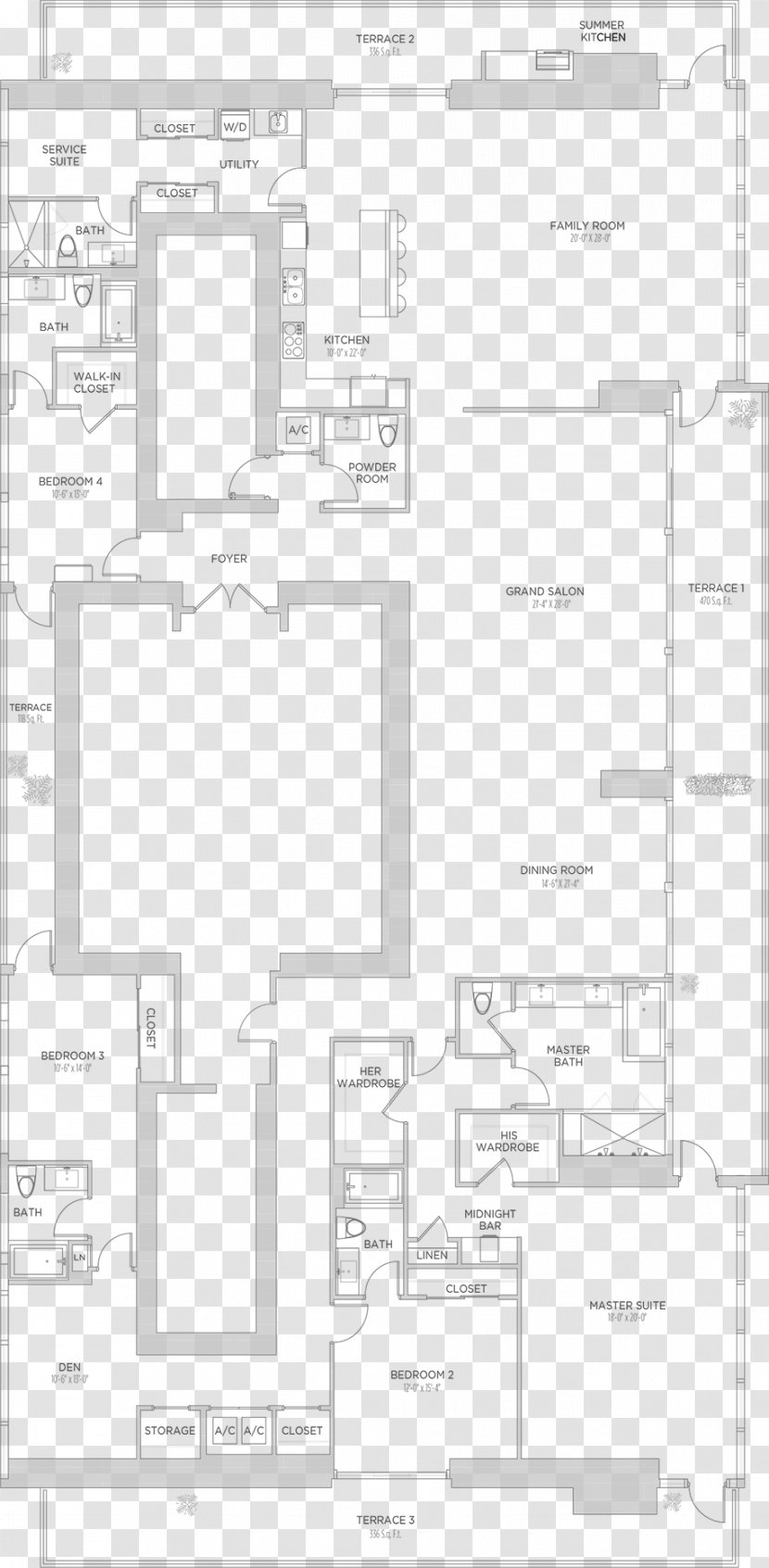 Floor Plan Paper Architecture Pattern - Rectangle - Design Transparent PNG