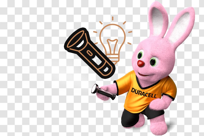 Light Duracell Bunny Alkaline Battery Electric Transparent PNG