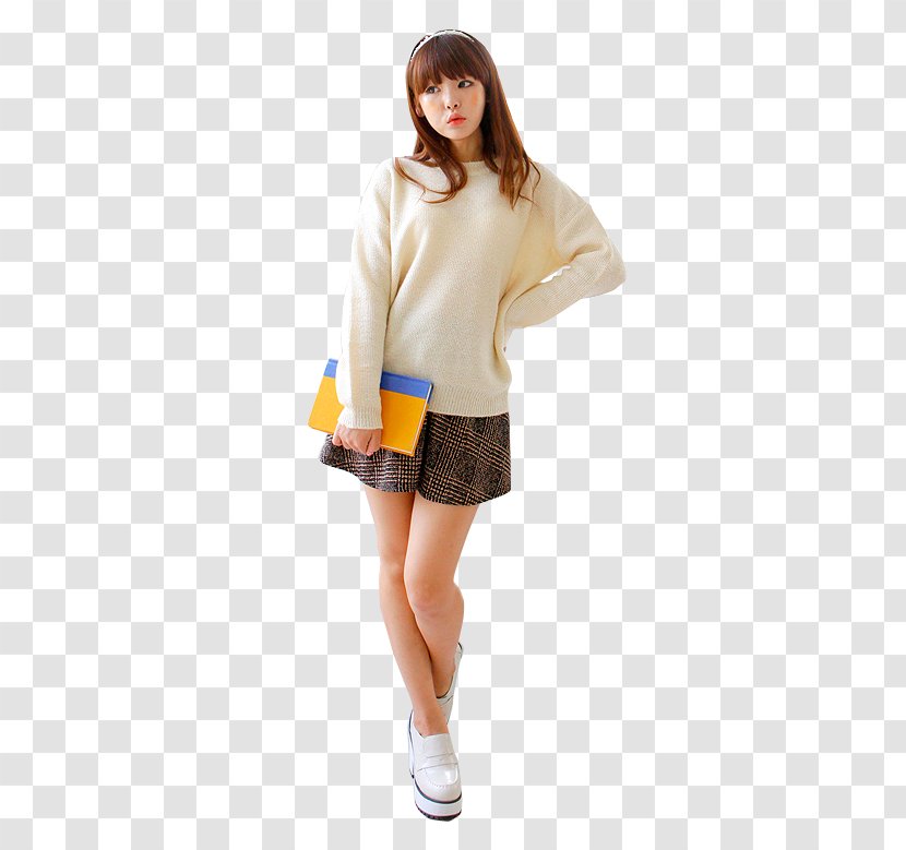 Wendy Korean EXO Ulzzang Miniskirt - Girls Transparent PNG