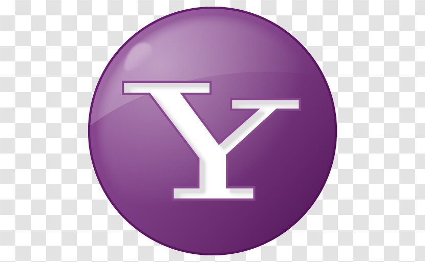 Web Search Engine Yahoo! Optimization - Magenta - Button Transparent PNG