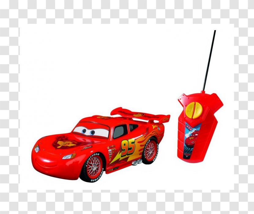 Lightning McQueen Cars Radio-controlled Car Toy - Radio Control Transparent PNG