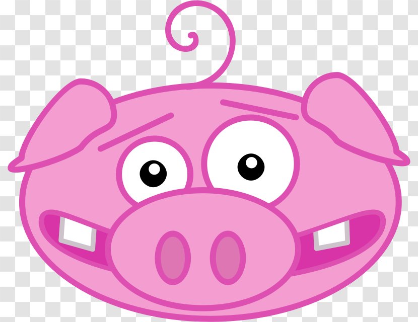 Miniature Pig Clip Art - Domestic - Like Mammal Transparent PNG