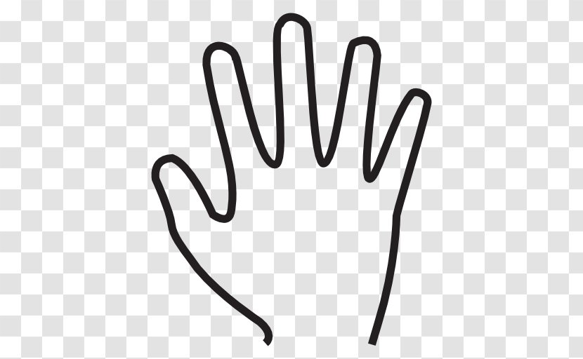 Index Finger Finger-counting Middle Hand - Area Transparent PNG