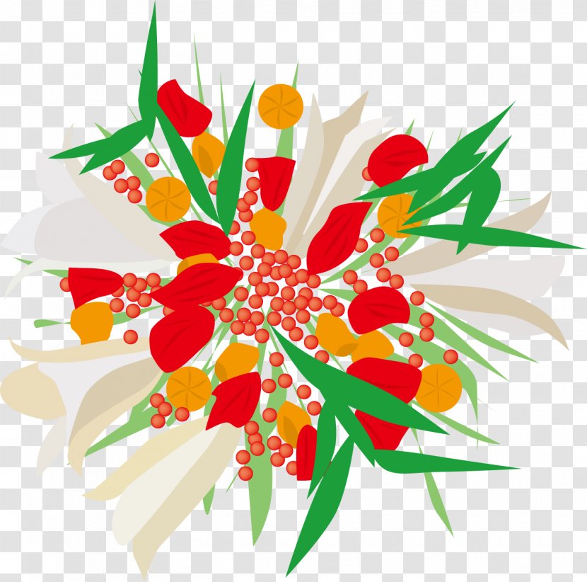 Beautiful Bouquet Flower. - Cut Flowers - Floral Design Transparent PNG