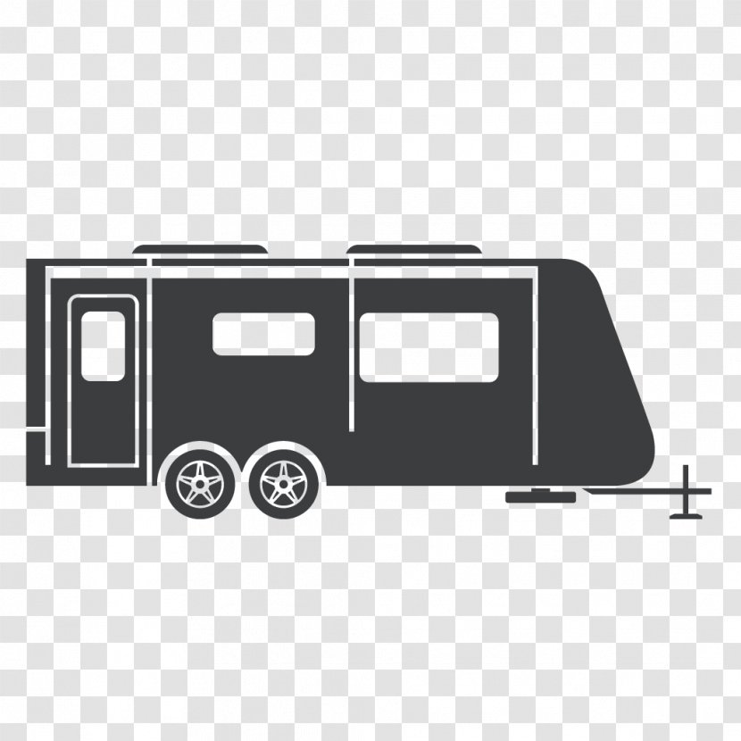 Caravan Campervans Trailer Fifth Wheel Coupling Clip Art - Vehicle Transparent PNG