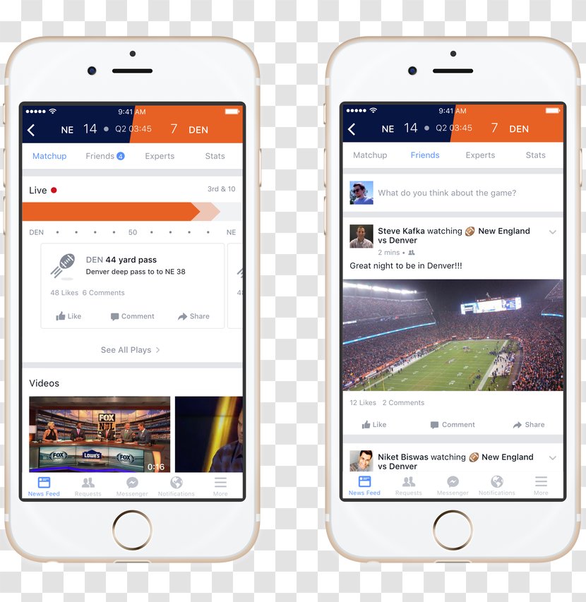 Stadium Sport Facebook Super Bowl 50 Social Media - Communication Device - Live Transparent PNG
