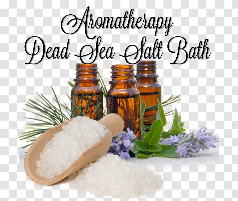 Essential Oil Aromatherapy DoTerra Lavender - Herb - Dead Sea Salt Transparent PNG