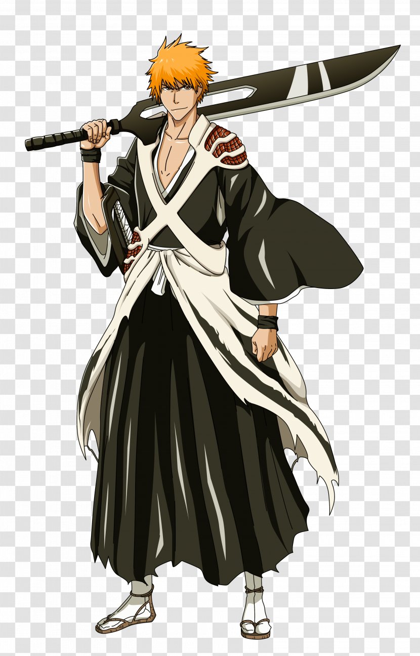 Ichigo Kurosaki Genryusai Shigekuni Yamamoto Zangetsu Rukia Kuchiki Bleach - Watercolor Transparent PNG