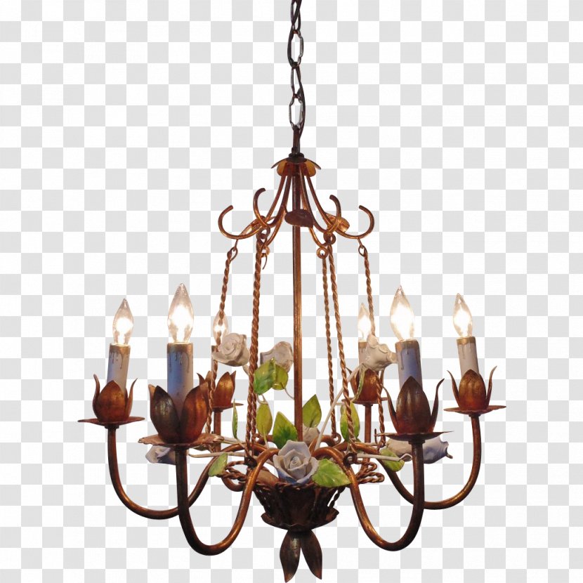 Light Fixture Chandelier Lighting Birdcage - Incandescent Bulb Transparent PNG