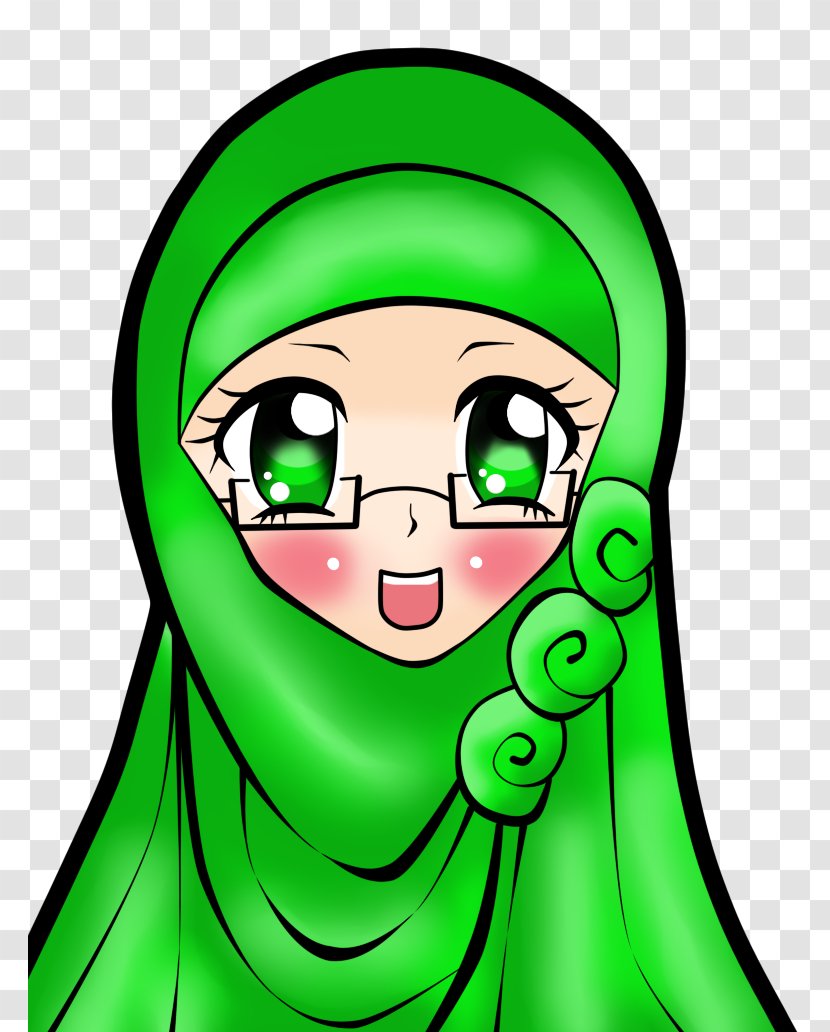 Hijab Women In Islam Muslim Islamic Art - Silhouette Transparent PNG