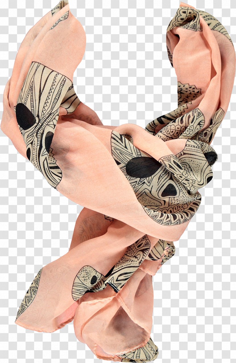 Finger Shoe - Heart - Skull Floral Transparent PNG