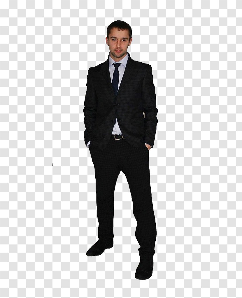 Tuxedo Suit Lapel Pocket Blazer - Uniform Transparent PNG