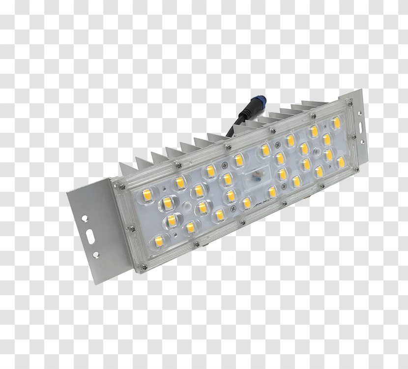 Light-emitting Diode LED Street Light Lamp - Printed Circuit Board - Annular Luminous Efficiency Transparent PNG