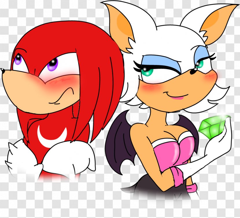 Knuckles The Echidna Rouge Bat Sonic & Tails Shadow Hedgehog - Flower - Applejack And Transparent PNG