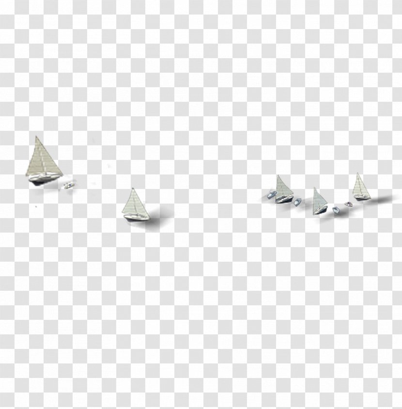 Earring Triangle Body Piercing Jewellery - Jewelry - Sailboat Transparent PNG