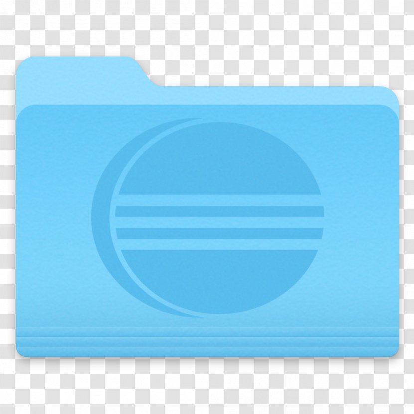 Directory Macintosh Operating Systems - Electric Blue - Folder Icons Mac Transparent PNG