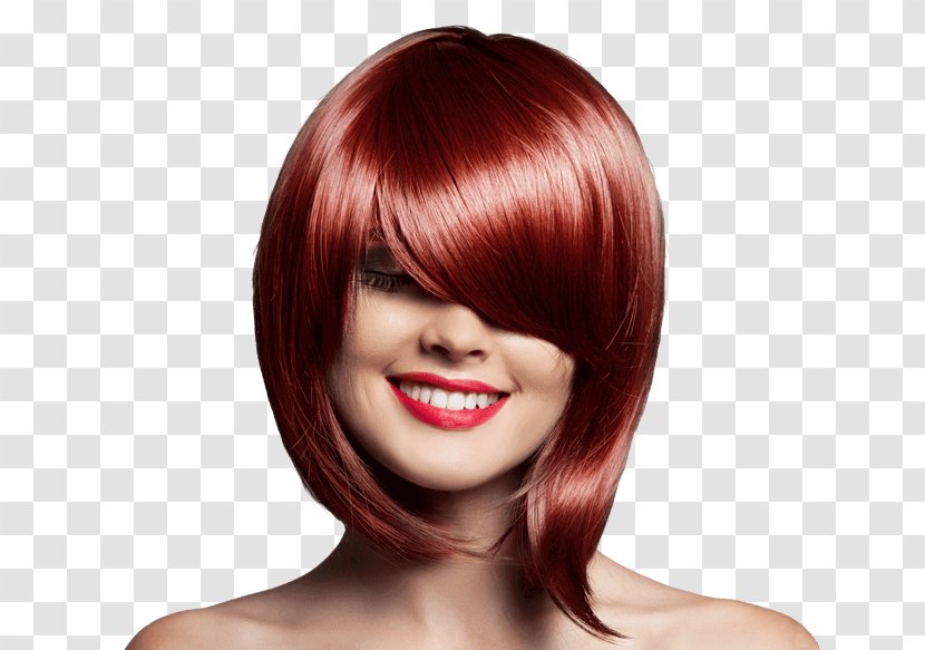 Hairstyle Bob Cut Beauty Parlour Human Hair Color - Frame - Highlights Ombre Transparent PNG