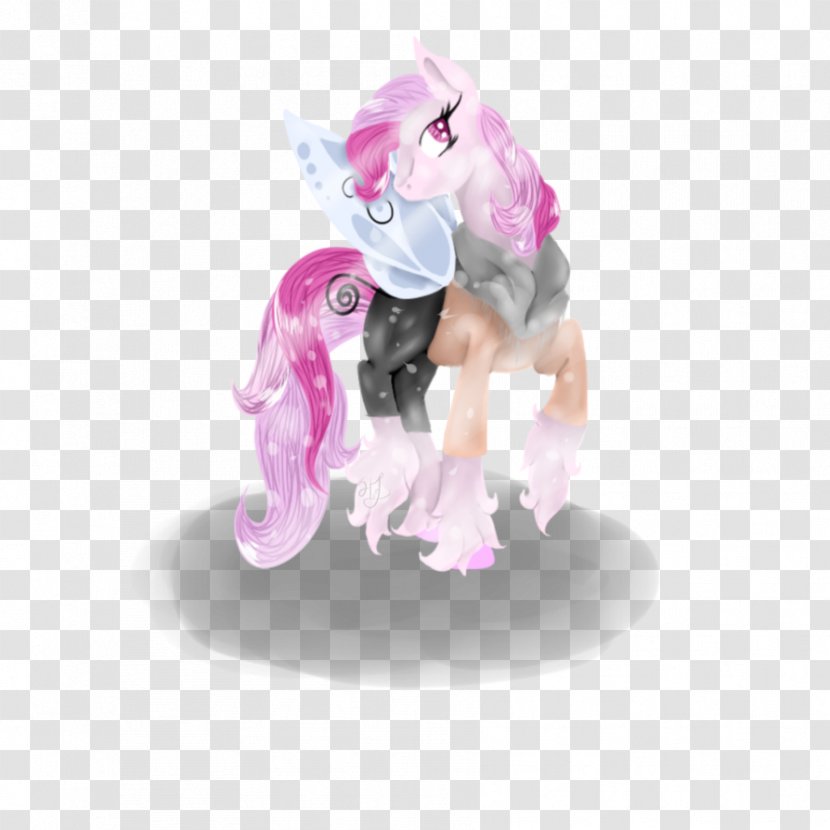 Horse Figurine Character Fiction Pink M - Like Mammal Transparent PNG