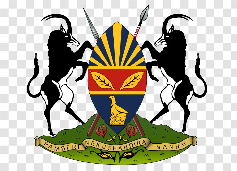 Harare Coat Of Arms Zimbabwe Libreville Flag - Blazon - Art Transparent PNG
