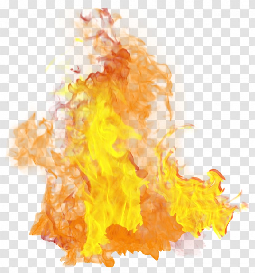Fire Clip Art - Yellow - Flames Clipart Picture Transparent PNG