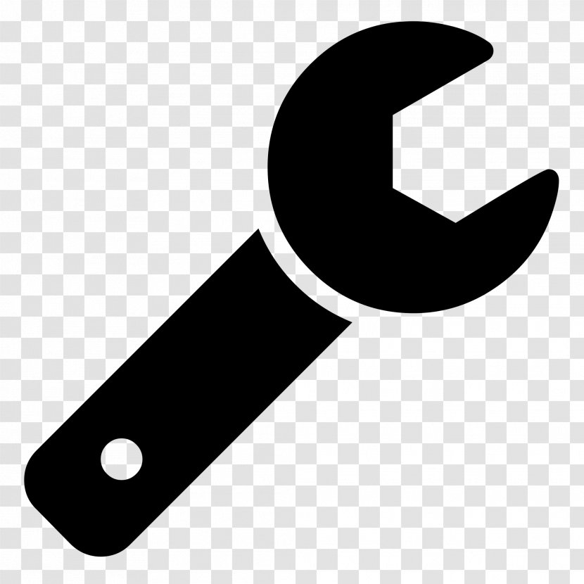 Spanners Tool Adjustable Spanner - Black And White - Presentation Work Transparent PNG