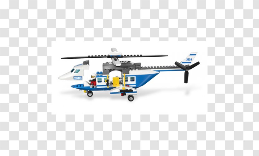 Helicopter Lego City Toy Minifigure Transparent PNG