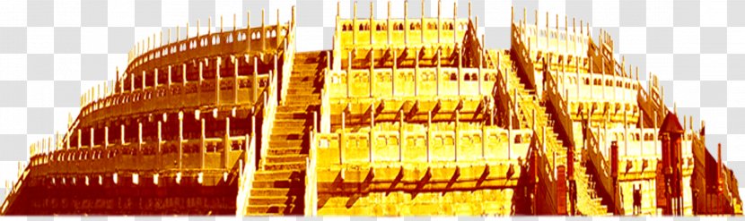 Gold Building - Help Palace Transparent PNG