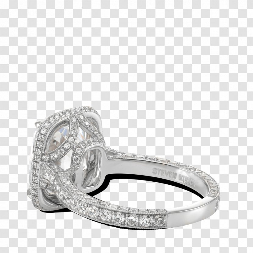 Engagement Ring Steven Kirsch Inc Gold Wedding - Platinum Transparent PNG