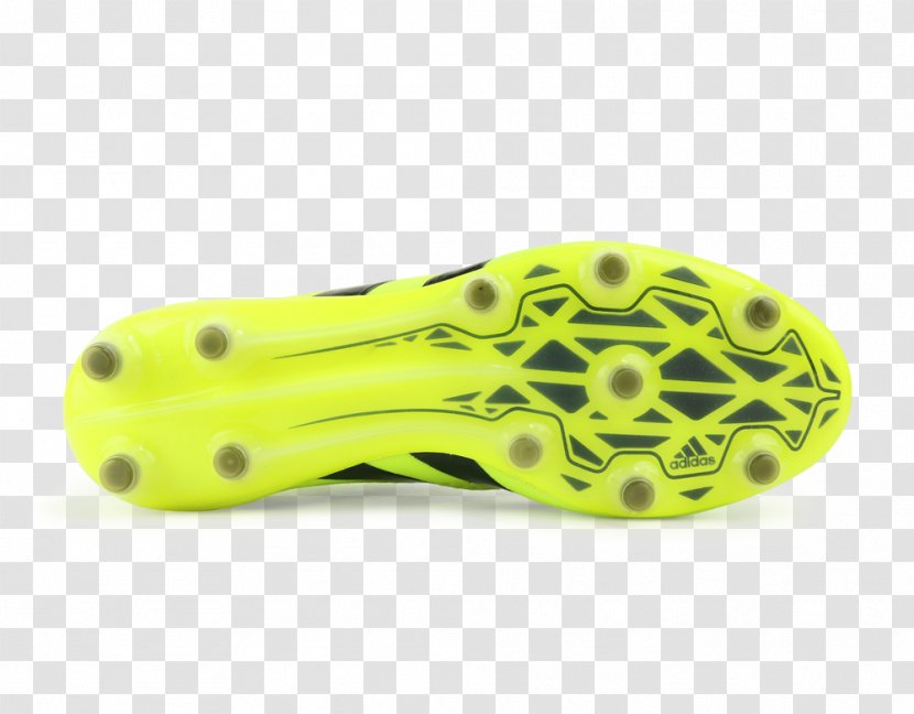 Football Boot Adidas Shoe Leather Cleat - Yellow - Ball Goalkeeper Transparent PNG