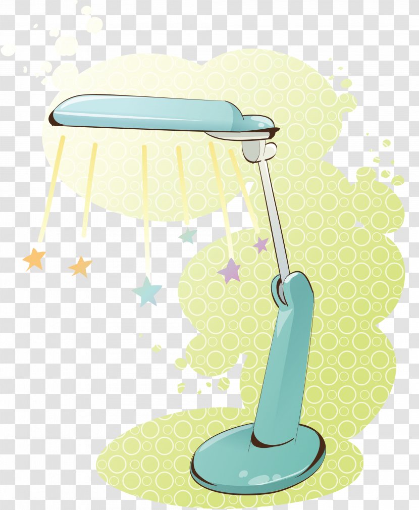 Cartoon Lampe De Bureau - Lamp - Design Transparent PNG