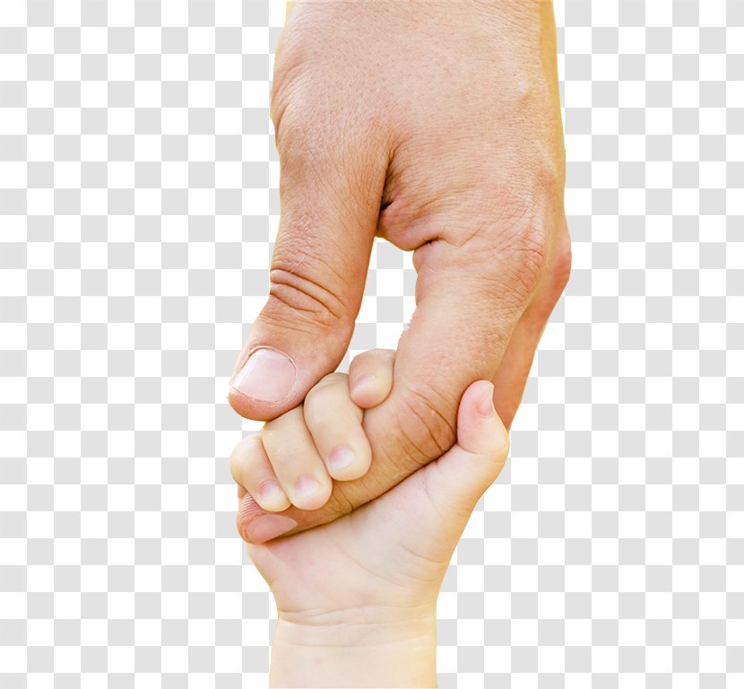 Child Infant Hand Parent Father - Big Hands Holding Little Transparent PNG