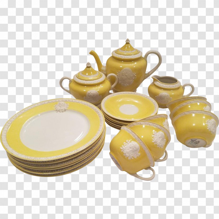 Tableware Plate Saucer Tea Set Teapot - Bowl Transparent PNG