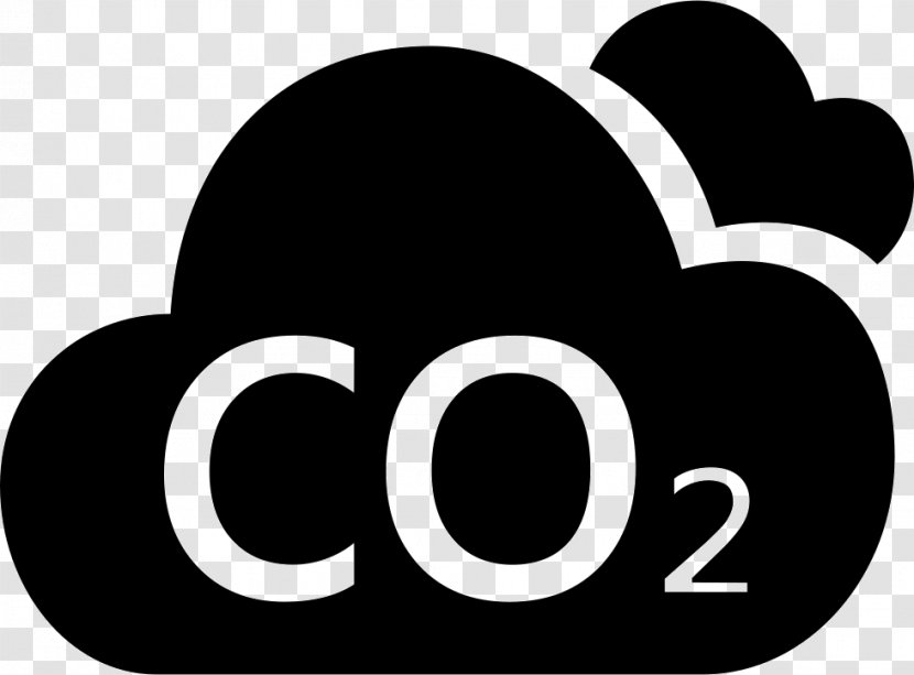 Greenhouse Gas Clip Art - Black And White - Font Transparent PNG