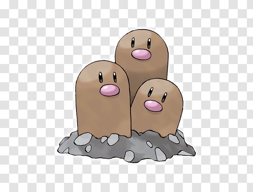 Dugtrio Diglett Alola Drilbur Arena Trap - Cartoon - Pattern Transparent PNG