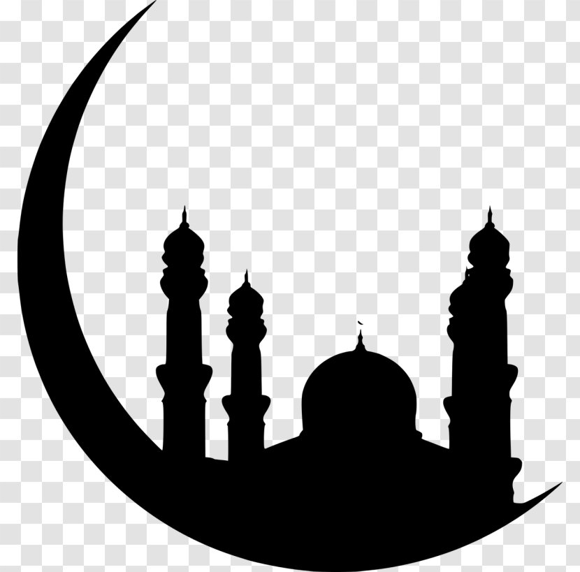 Eid Mubarak Al-Fitr Al-Adha Ramadan Iftar - Monochrome Photography Transparent PNG