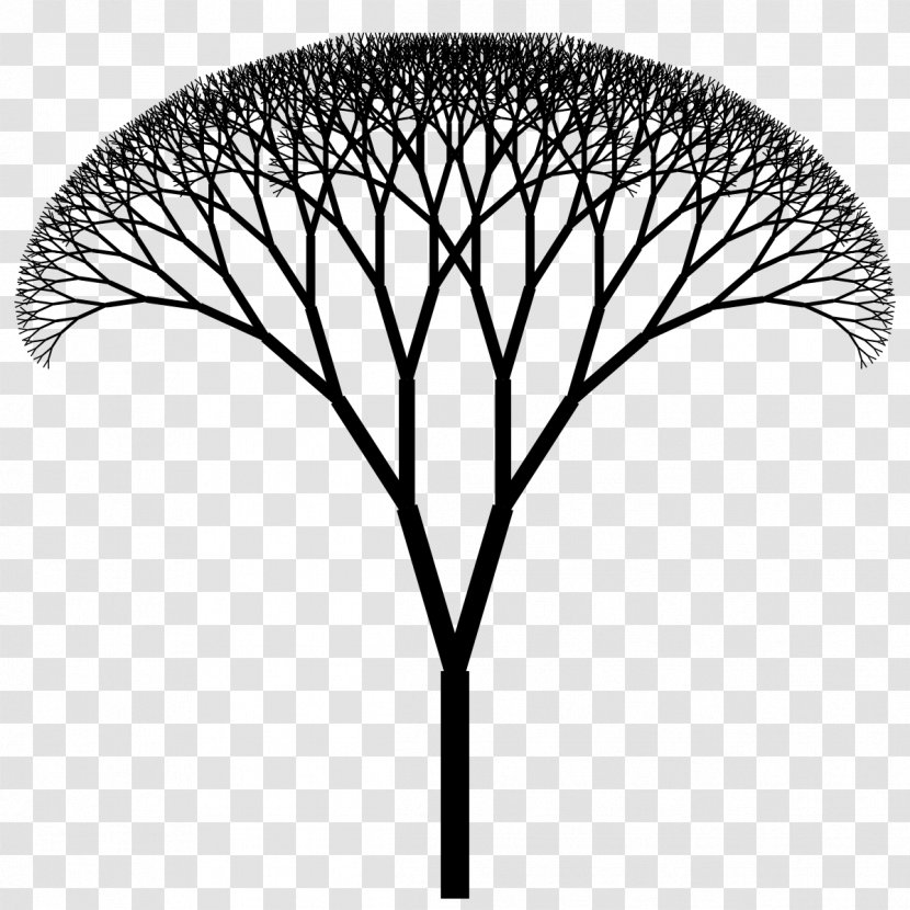 Fractal Canopy H Tree Index - Symmetry - Structure Icon Transparent PNG