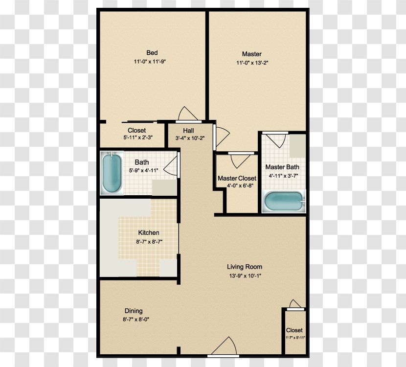 Floor Plan House Stairs Apartment - Diagram Transparent PNG