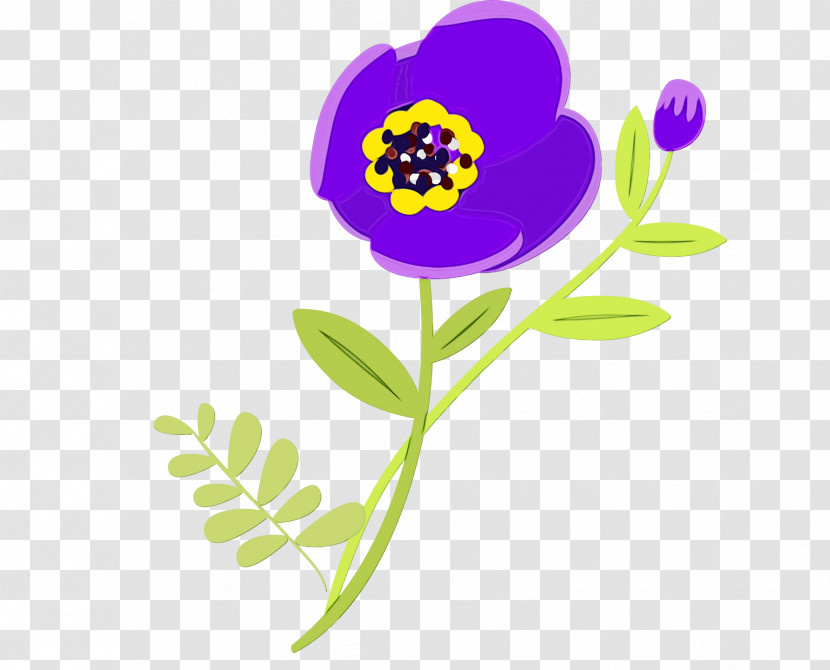 Plant Stem Cut Flowers Herbaceous Plant Violet Flower Transparent PNG