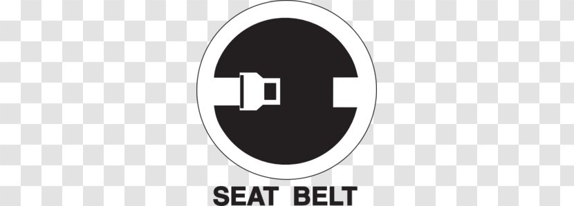 Car Seat Belt Sign Clip Art - Area - Drawback Cliparts Transparent PNG