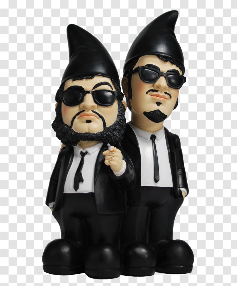 Garden Gnome The Blues Brothers Gardening - Figurine Transparent PNG