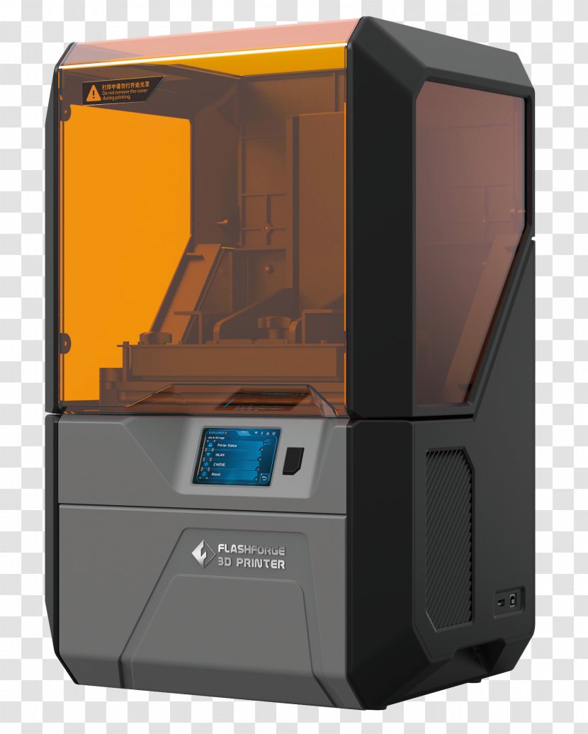 Digital Light Processing 3D Printing Printer Three-dimensional Space - Inkjet Transparent PNG