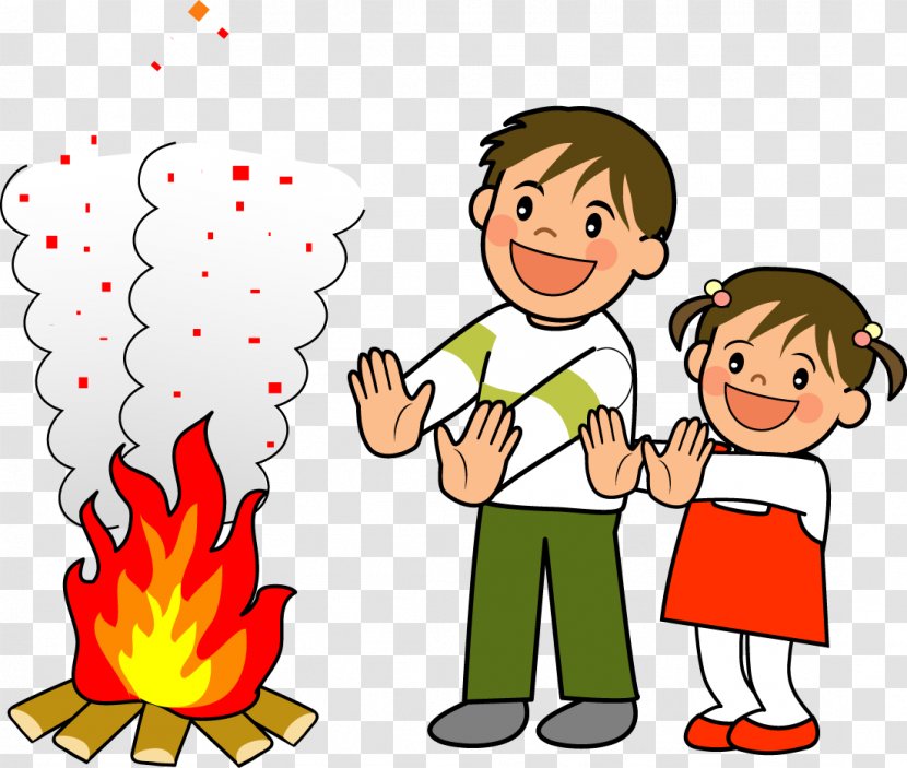 Bonfire 木枯らし Clip Art - Hand - Autumn Japan Transparent PNG