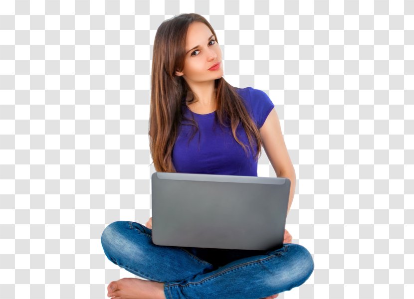 Laptop Woman Image World Wide Web - Computer Transparent PNG