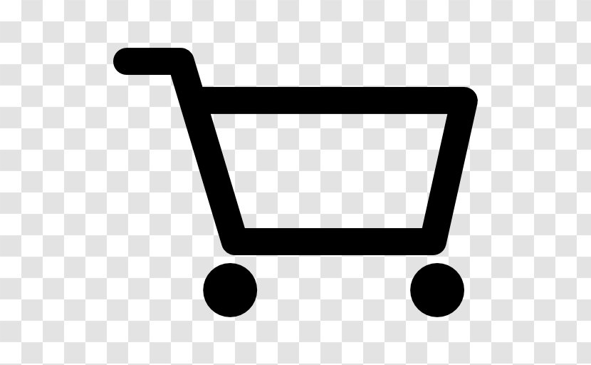 Shopping Cart Symbol Supermarket - Black Transparent PNG