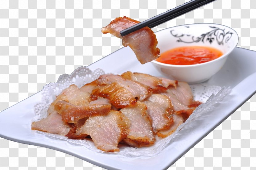 Barbecue Siu Yuk Venison Schnitzel Meat - Grilling - Halla Grilled Transparent PNG