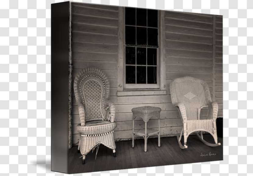Chair Window Interior Design Services Wicker White Transparent PNG