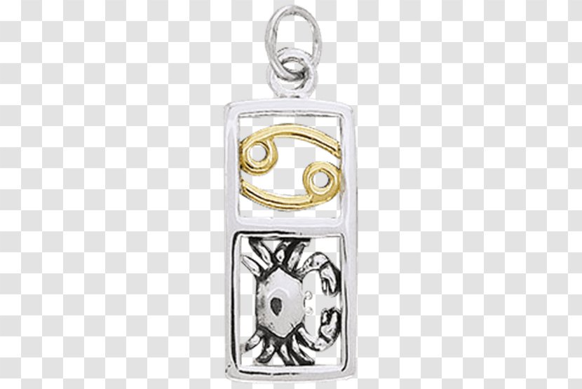 Cancer Jewellery Charms & Pendants Zodiac Capricorn - Locket - Astrology Transparent PNG