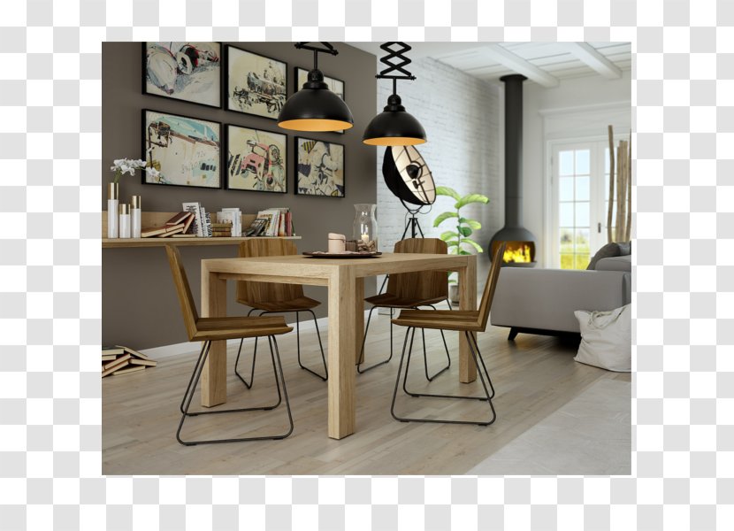 Table Dining Room Furniture Wood Kitchen - Frame Transparent PNG